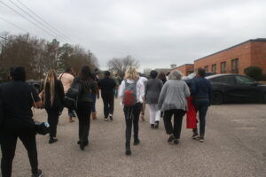 Crowd at Alabama Crime Victims Compensation Commission from Alabama Reflector